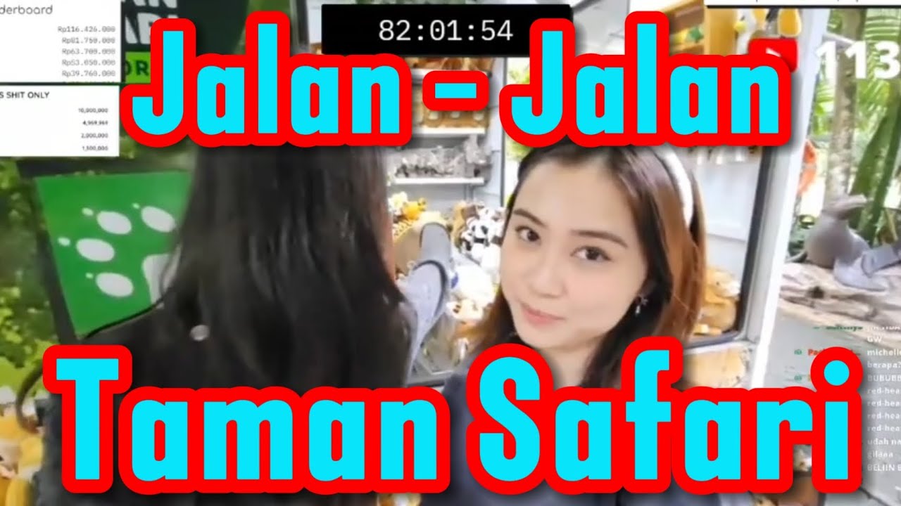 MICHELLE•BUBBLE•YUKA JALAN - JALAN BARENG DI TAMAN SAFARI BOGOR ...