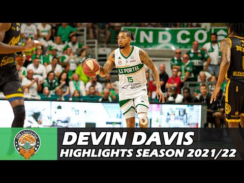 Devin DAVIS • Highlights Season 2021/2022 • ESSM Le Portel