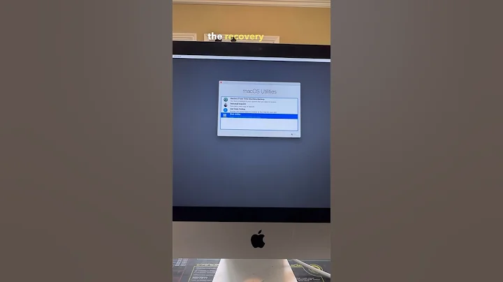 Factory Reset an iMac! #tech #apple #mac #computerrepair