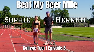 Can pole vaulter beat my beer mile??