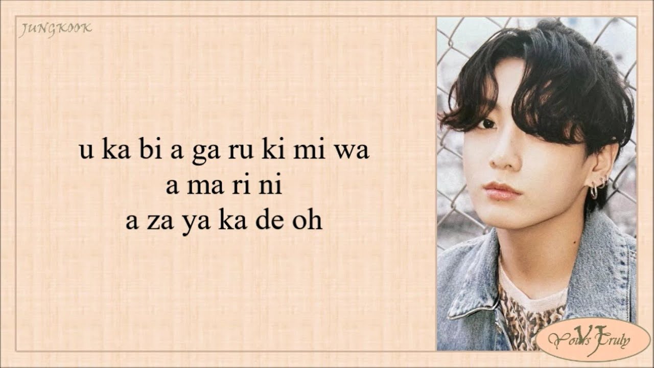 Bts lyrics out romanized film BTS JIMIN