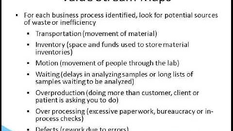 Lean Labs Creating efficiencies in Laboratories for the Life Sciences Recording 09132012