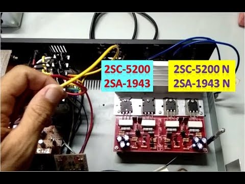 TOSHIBA FINAL TRANSISTOR "COMPARISON" [PART-02] | 2SC5200 + 2SA1943 (vs) 2SC5200N + 2SA1943N