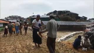 バングラデシュ南部避難民キャンプ