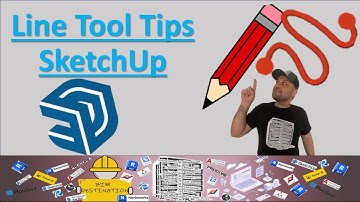 SketchUp Line Tool Tips | Freehand vs Line Explained + Pro Drawing Tricks!