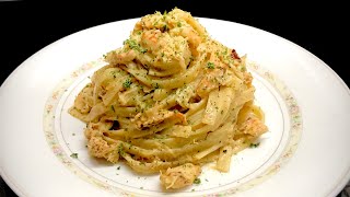 Creamy Crab Meat Pasta | Quick & Easy