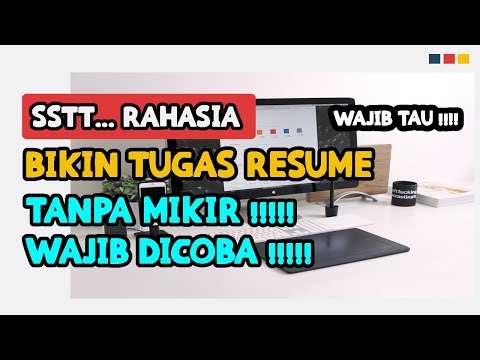 Video: Cara Menulis Resume Untuk Siswa