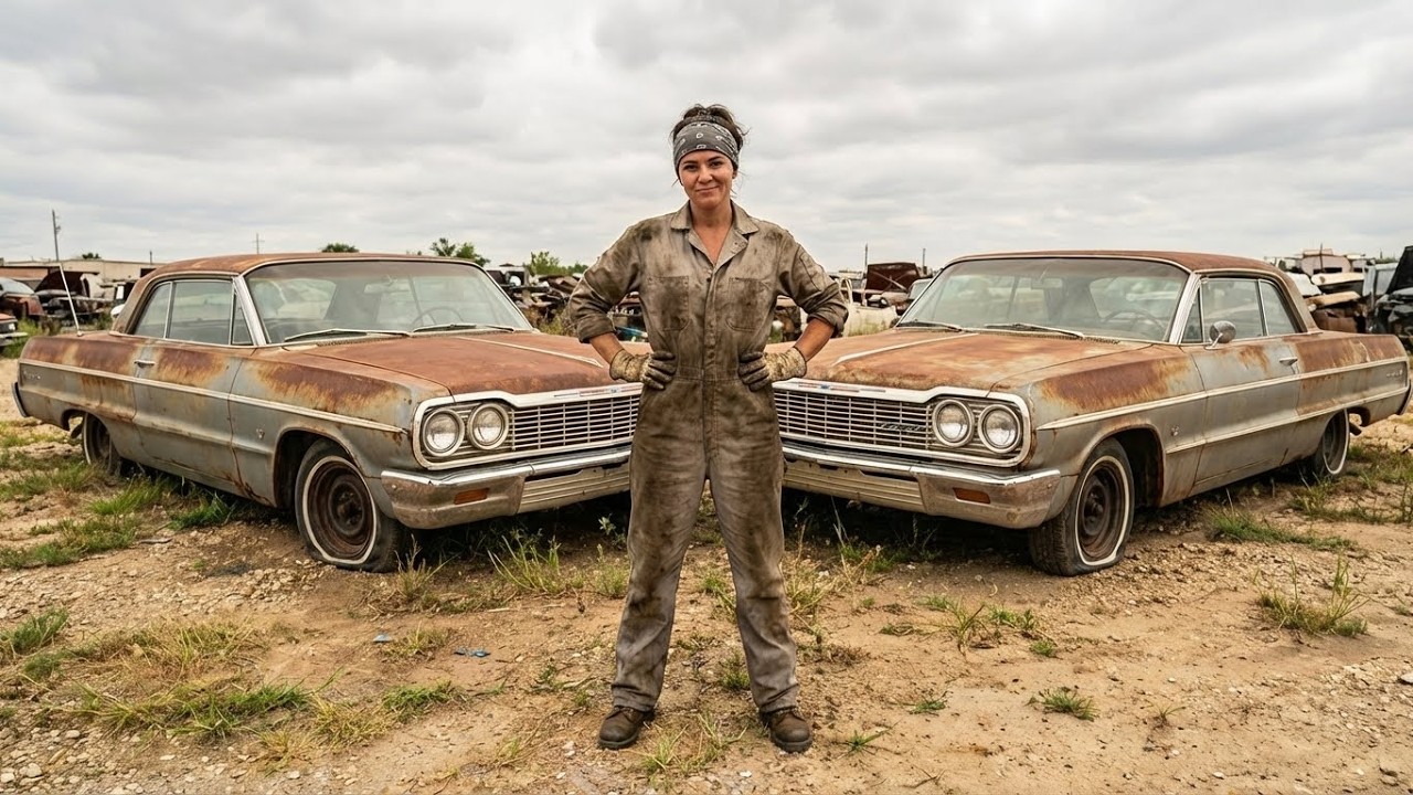 ASMR Car Restoration | 1964 Chevrolet Impala Full Restoration from Abandoned Condition
