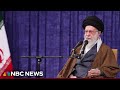 Trump says Iran’s supreme leader killed in strikes