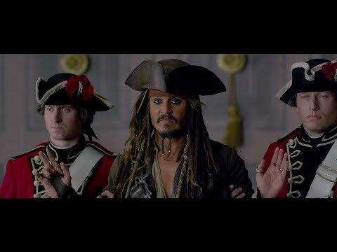Captain Jack Sparrow Escape from British King (London)- PotC: on Stranger Tides 1080 HD