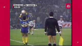 Colo Colo vs Boca Juniors Semifinal vuelta   partido completo   Copa Libertadores 1991