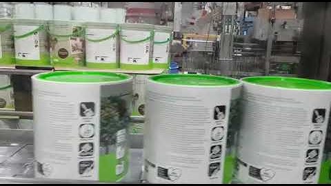 Adjustable Belt Driven Lid Press - Medium Plastic Paint Pots