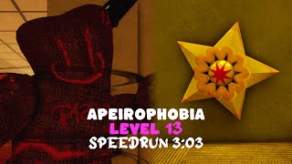 Roblox Apeirophobia Level 13 Speedrun 3:03 Solo