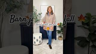 Barn jacket for fall style! 🍁🎃