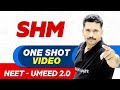 SHM in 1 Shot : All Concepts, Tricks & PYQs | NEET Crash Course | UMEED 2.0