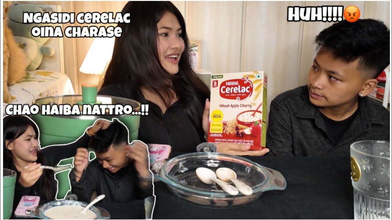 Cerelac namdana pijaba tare😆 PrankNao ama twbane