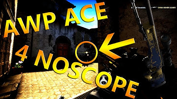 Insane 4 NOSCOPE AWP Ace | CS:GO edit by Lafid [1080p]