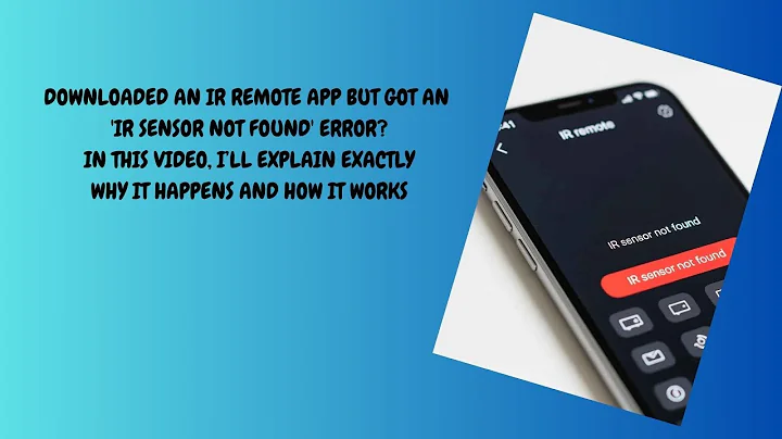 Why IR Remote Apps Don’t Work on All Phones | IR Blaster Explained