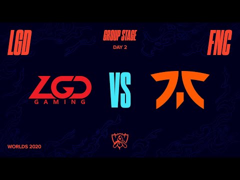 LGD vs FNC | Worlds Group Stage Day 2 | LGD Gaming vs Fnatic (2020)