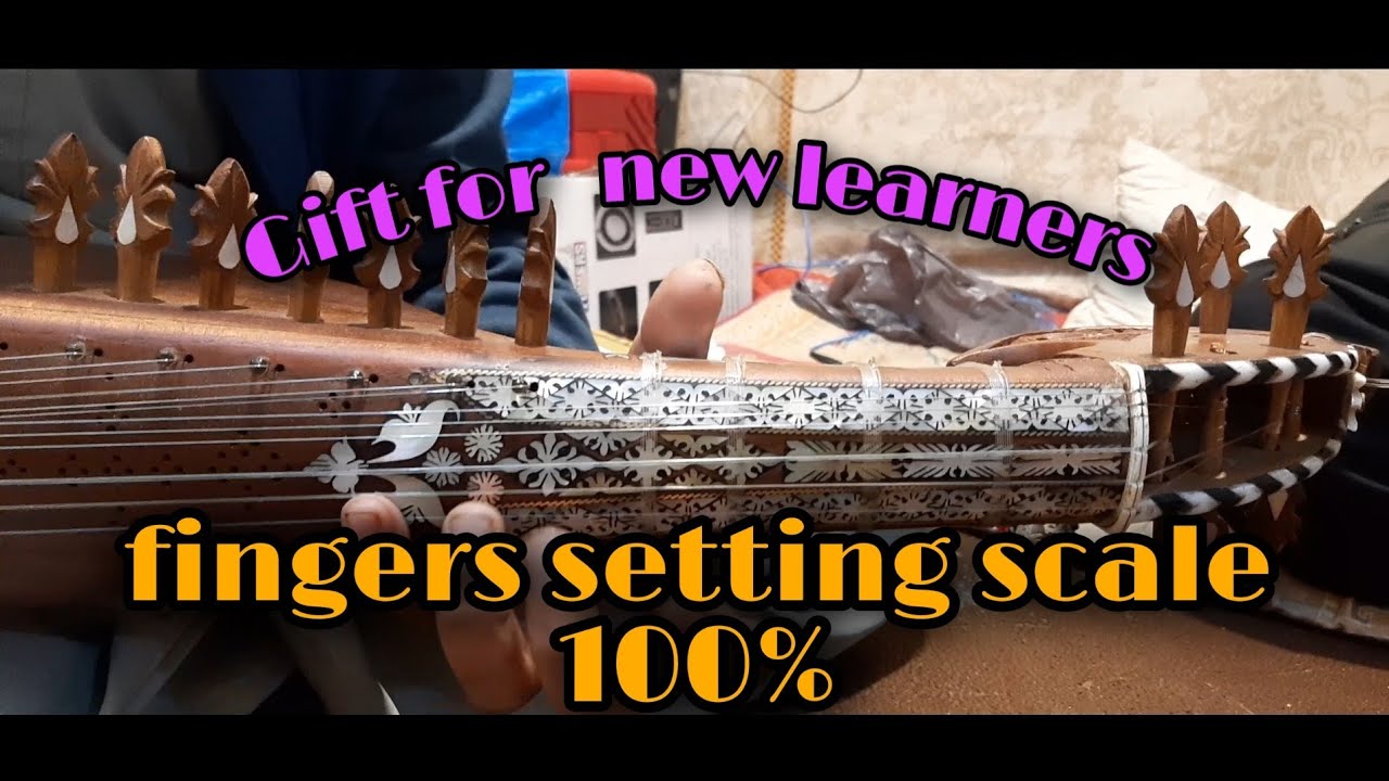 Rabab fingers setting scale