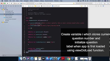 Simple iOS Quiz Application using Swift