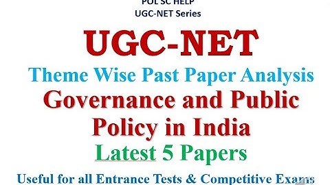 UGC-NET: Theme Wise Past Year