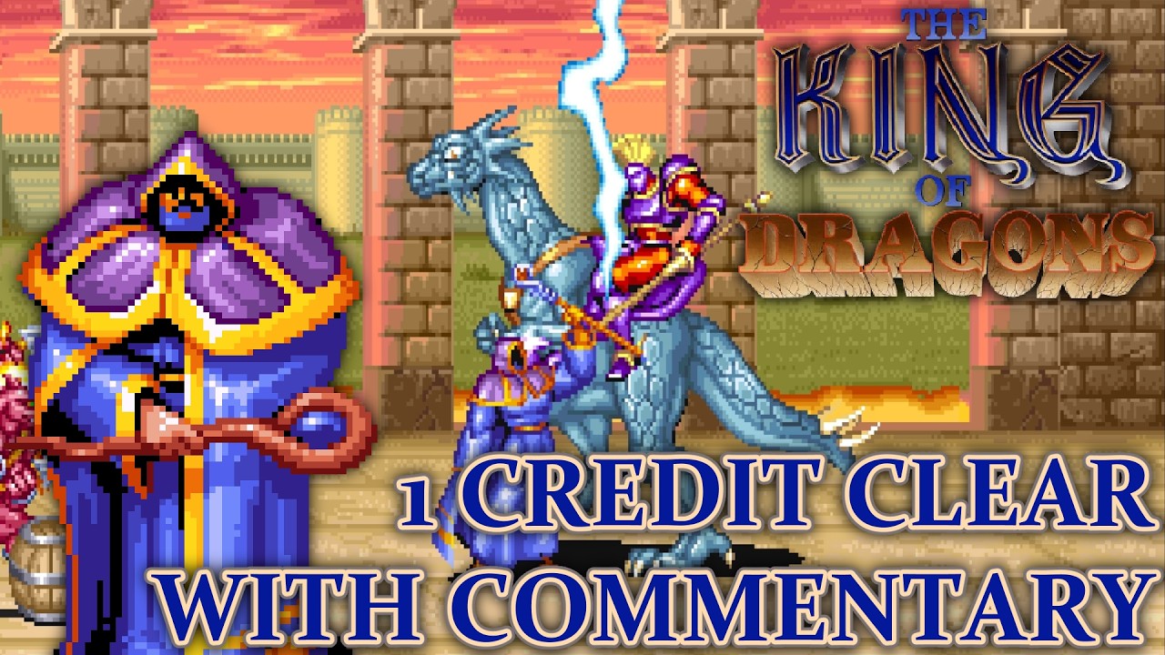 The King of Dragons [Arcade] - Wizard - 1CC/ALL - Hardest (with