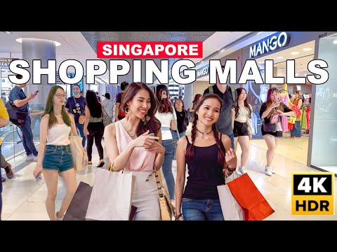 Vídeo: Centros de compras em Orchard Road, Cingapura