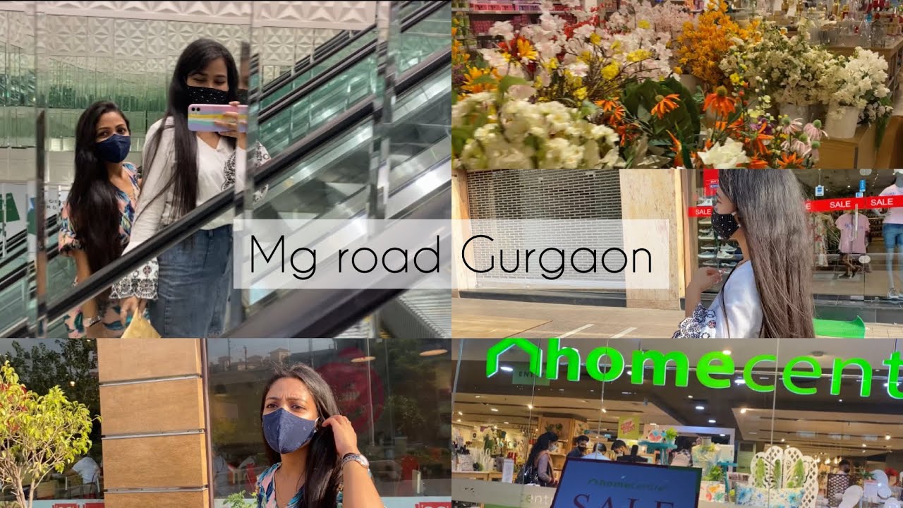 A day out MG Road Gurgaon Metropolitan and Metropolis Mall YouTube