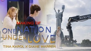 Tina Karol & Diane Warren - ( MAKING OF ) «One Nation Under Love»