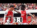 Arsenal vs Bournemouth (3-0) HIGHLOGHTS & GOALS | Premier League 2024