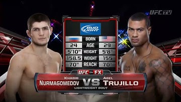 Khabib Nurmagomedov vs Abel Trujillo UFC 160 FULL FIGHT CHAMPIONSHIP