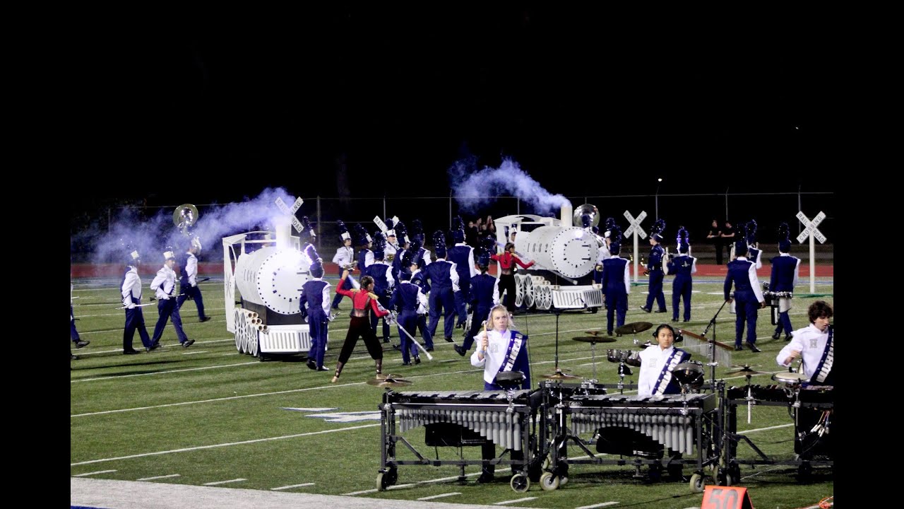 Hickory Ridge High School Blue Regiment at Mooresville High School