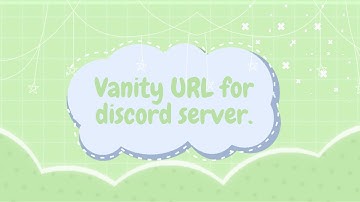 How to get FREE vanity url for your server︱JJ