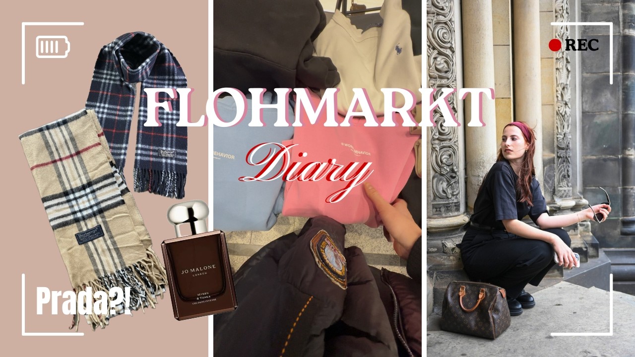 Erst Flohmarkt… dann Burberry & Prada?! 👀 | Mädchenflohmarkt VLOG + HAUL