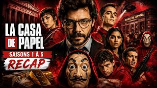 Ils ont DÉFIÉ tout un PAYS... | LA CASA DE PAPEL Saisons 1 à 5 Recap | La minute series