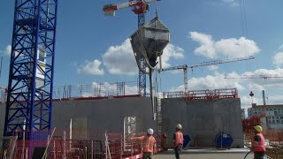 A Nantes, le plus grand hôpital en construction d'Europe emploie du béton bas carbone | AFP