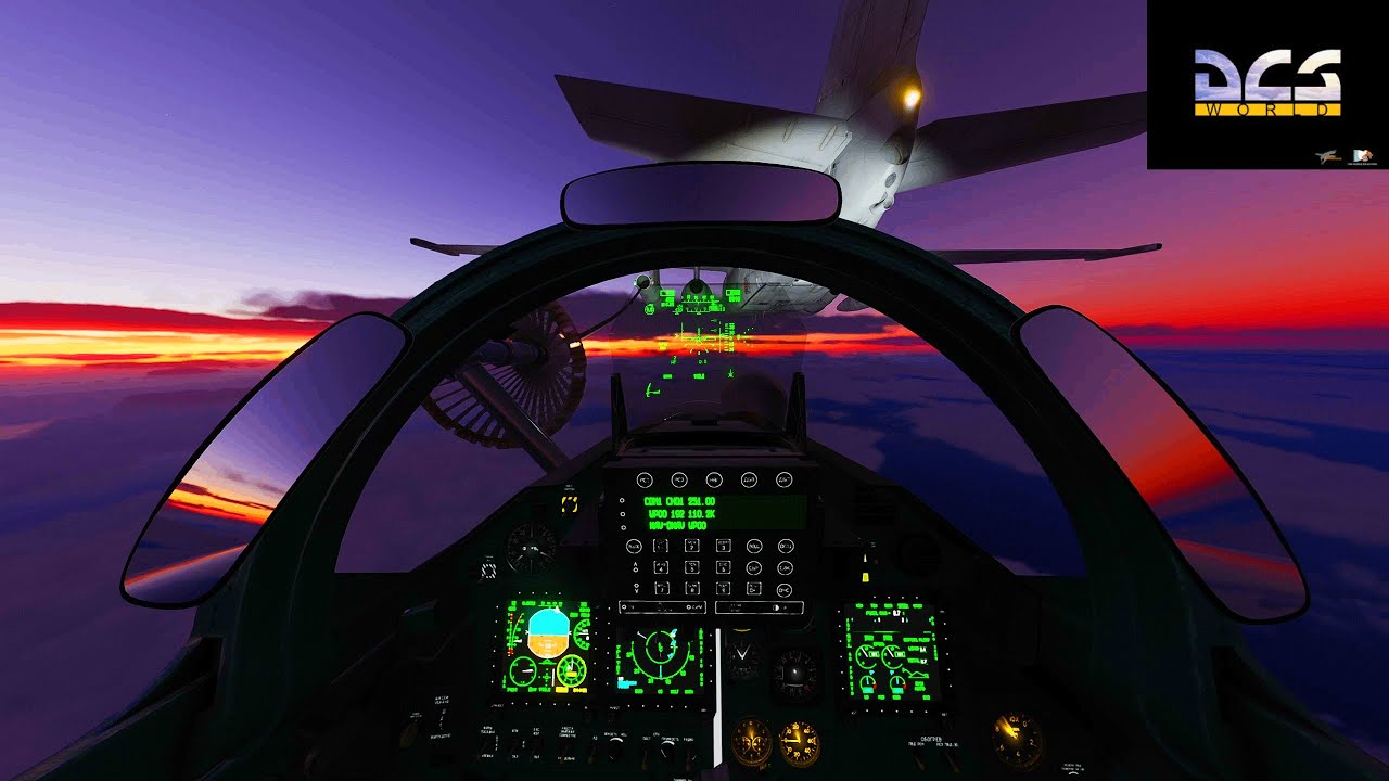 SU-30SM Aerial Refueling at Sunset