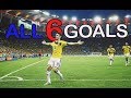 Los 6 goles de JAMES RODRIGUEZ en el mundial Brasil 2014