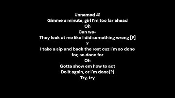 451 Unreleased Snippet Compilation 2 (LYRICS)