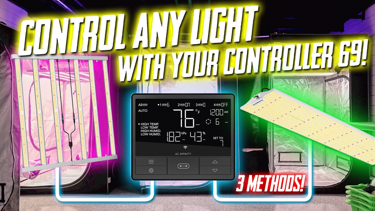 AC Infinity - UIS Lighting Adapter Type-A - Chilled Tech - LED Grow Lights  & Spectrum Control