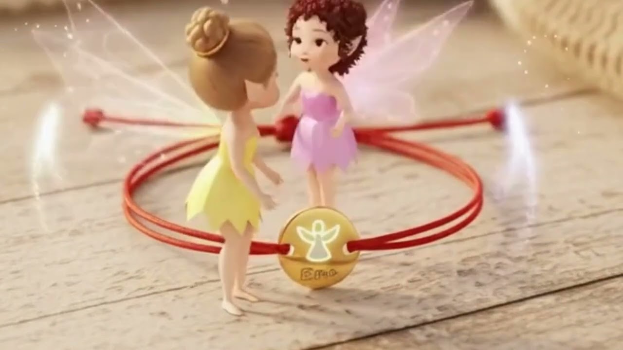 Brățări Copii Personalizate cu Bănuț de Aur/Argint – Povestea Zânelor Evana