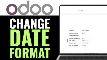 How to Change Date Format in Odoo 2025 (QUICK & EASY)