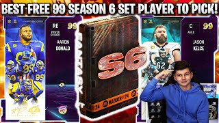 The Best Free 99 Overall Season 6 Token Set Player To Pick In Madden 24