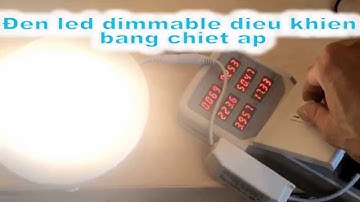 Đèn led Dimmer