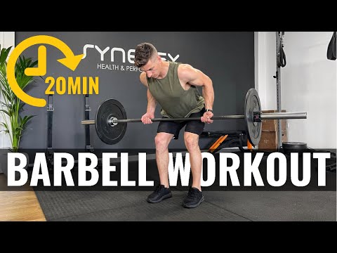 20min Barbell Workout FOLLOW ALONG