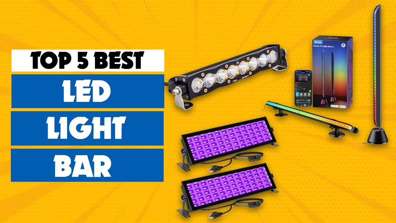 Top 5 Best LED Light Bars for Cars & Trucks | Bright & Affordable Picks ...