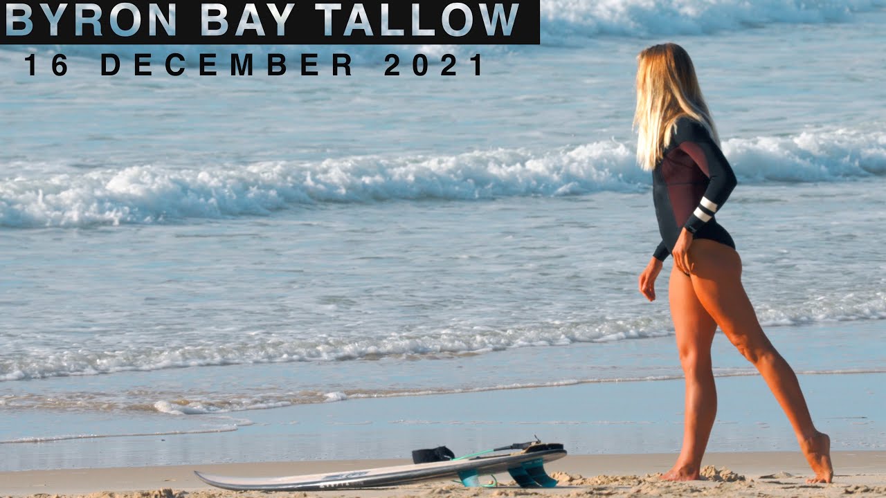 Byron Bay Tallow - Sunrise Morning Surf - 16 December 2021 NSW Australia