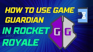 rocket Royale how to use game Guardian with virtual export tutorial screenshot 3