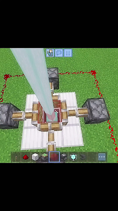 Red laser light 🚀📈 in Craftsman: Building Craft  | Easy Tutorial #Shorts #gaming
